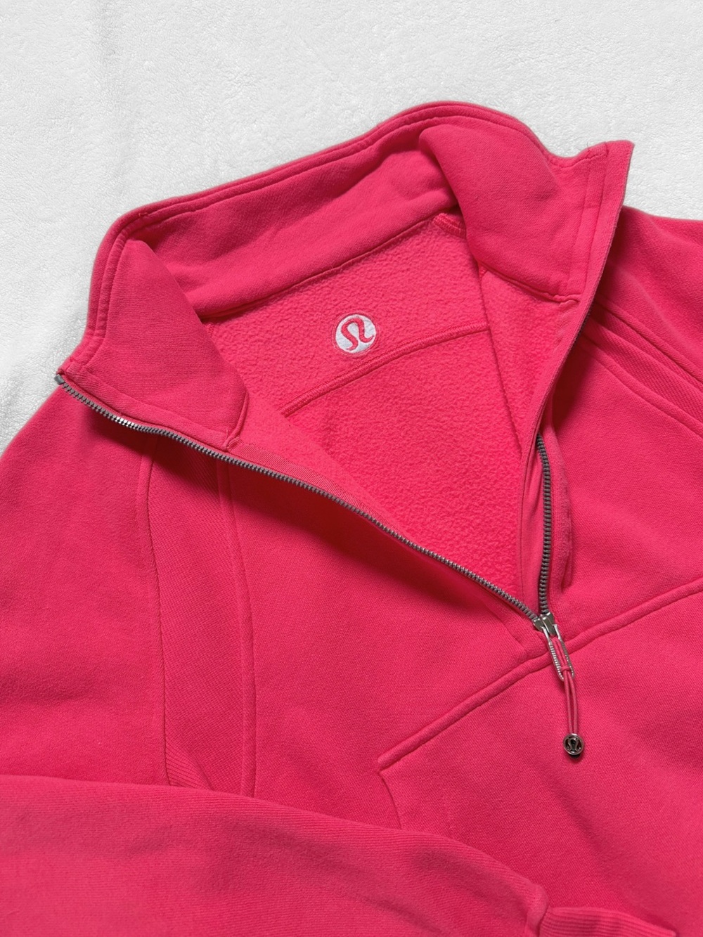 Lululemon Scuba Oversized Funnel-Neck Half-Zip – Glaze Pink – XS/S - Picture 5 of 8
